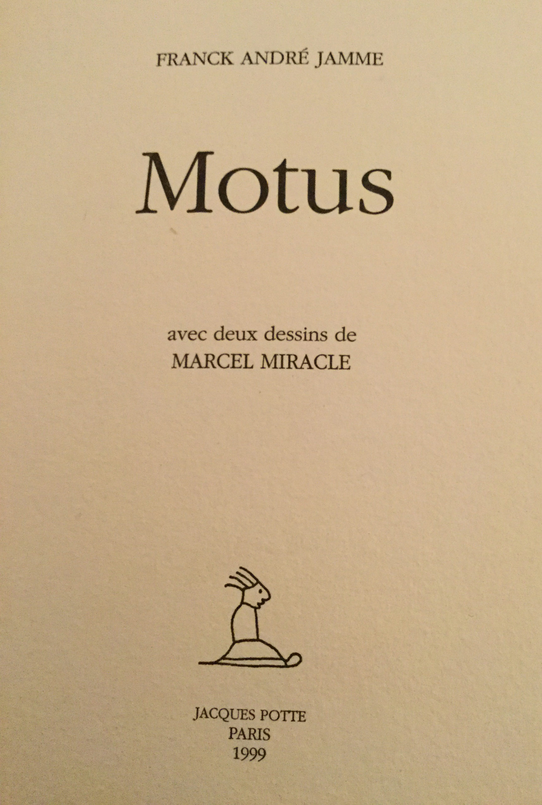 Publications Marcel Miracle